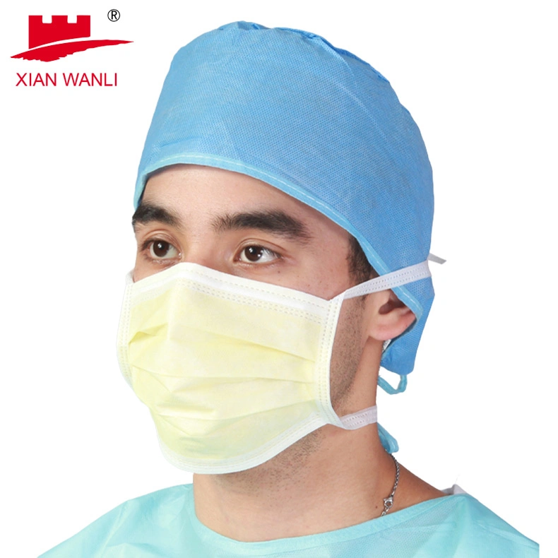 Disposable Surgical Hospital Face Masks 3ply Earloop Medical Face Mask Anti-Dust Mask