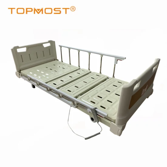 Mesa de cabeceira de plástico ABS de cor de madeira hospitalar, gabinete de paciente com rodízios