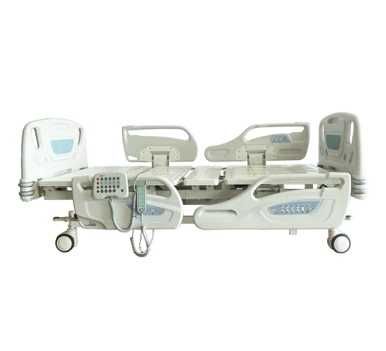 Equipamento de cuidados de enfermagem elétrico de 5 funções Mobília médica clínica UTI paciente cama de hospital