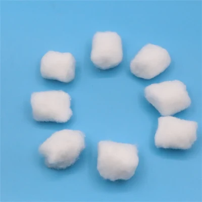 Bola de algodão esterilizada 100% puro algodão para uso médico