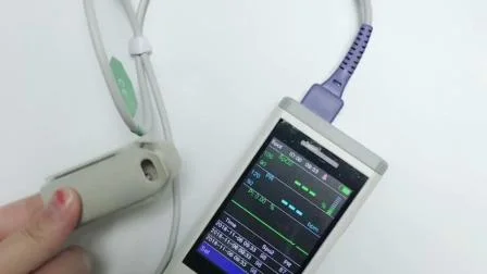 CE PC100 Portátil Multiparâmetro Monitor de Sinais Vitais Oxímetro de Pulso para Neonatos/Crianças/Adultos
