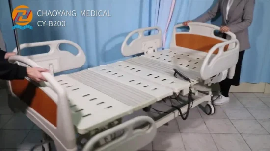 Mobília hospitalar cinco funções cama médica elétrica cama hospitalar