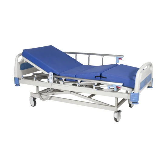 Rh-Ad306 3-Funções Ajustável Controle Elétrico Hospitalar Tratamento Médico de Pacientes Cama de Enfermagem