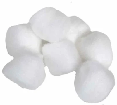 Bola de gaze de algodão absorvente medicinal de alta qualidade